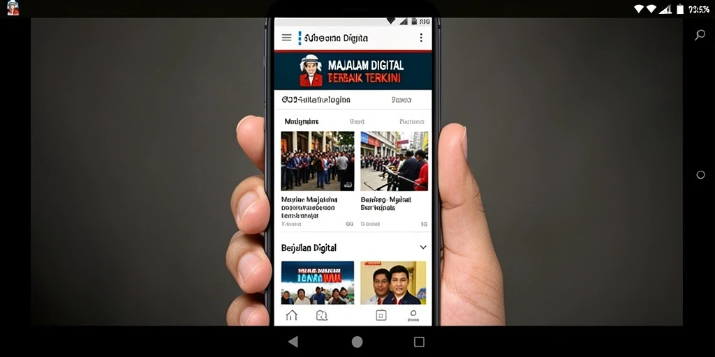 Antarmuka aplikasi 6CF yang modern dan user-friendly.